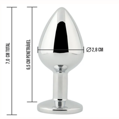 KIT 06 - ALGEMA + VENDA + PLUG METAL P + BOLINHA + LUBRIFICANTE