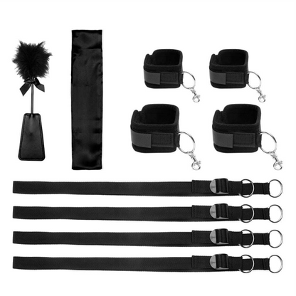 Kit de Bondage e Restrição com 8 Peças - YOUVIBE - SM041