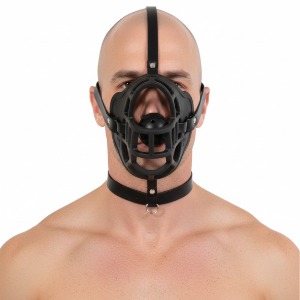 Focinheira Gradeada - Mordaça de Bola - SD-123