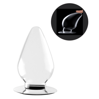 Plug 11,5x6cm TRANSPARENTE - FLAWLESS CLEAR 4.5