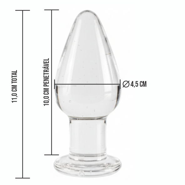 Plug Vidro Cônico - PV-038