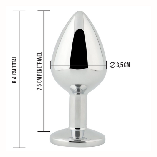 Plug Metal M - FORMATO REDONDO