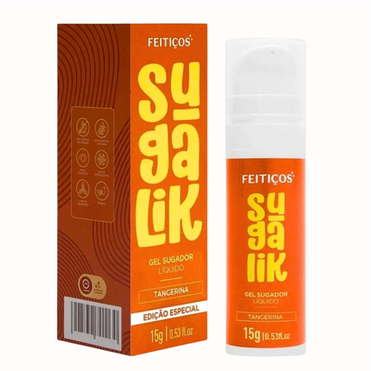 Sugador Pulsador Líquido 15g - SUGALIK TANGERINA