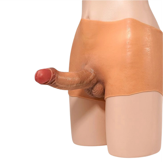 Cinta com Pênis Em Silicone 18x4cm